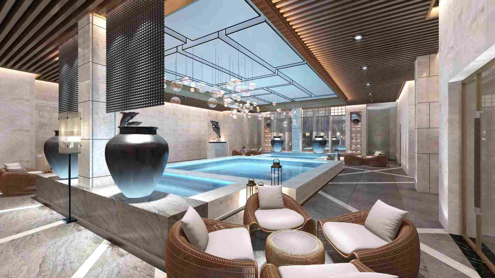 Al Rauf Gold Raas Luxury Swimming pool